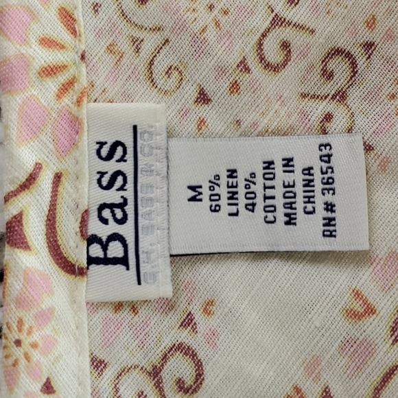 G.H. Bass & Co. Linen Cotton Floral Midi Skirt - Picture 17 of 17